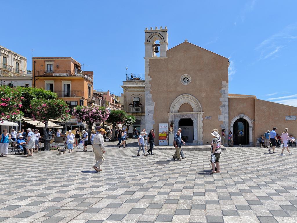 Appartamento Casa Vico Romano 2 Taormina Esterno foto
