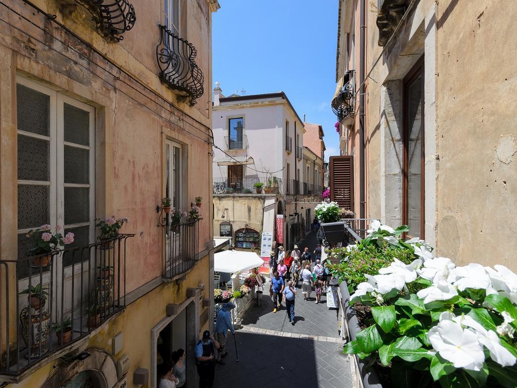 Appartamento Casa Vico Romano 2 Taormina Esterno foto